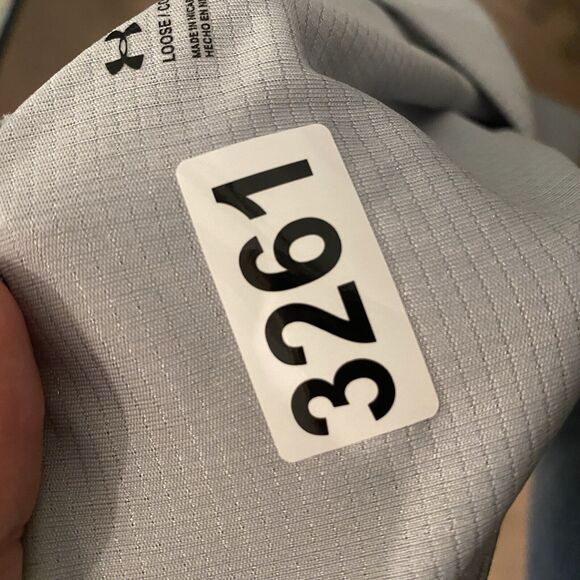 Under Armour T Shirt Men Small Gray Warrior Games Loose Heat Gear Short Sleeve - Picture 13 of 13